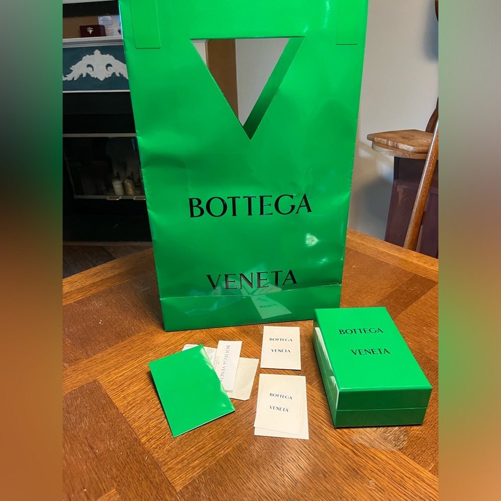 Authentic Bottega Veneta Bag, Box, and Envelope